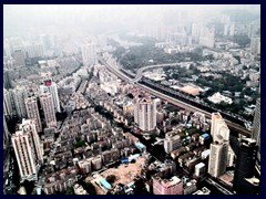 Less fancy part of Luohu district from Shun Hing Square.